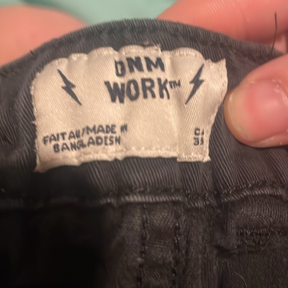 Size large girls black cargo pants - Picture 6 of 7